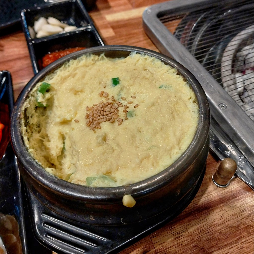 Korean boiled egg appetizer