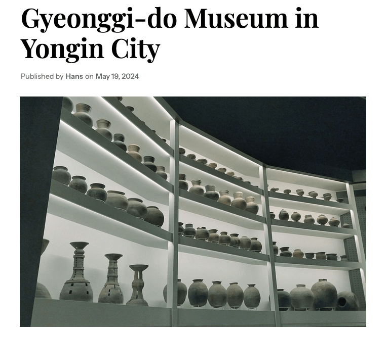 Yongin Museum of Gyeonggido